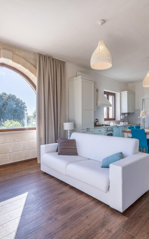 Villa Icaria: Stue