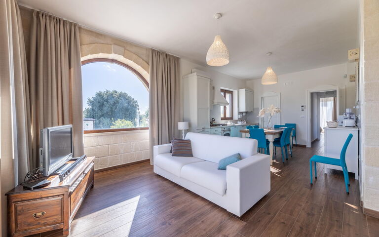 Villa Icaria: Stue
