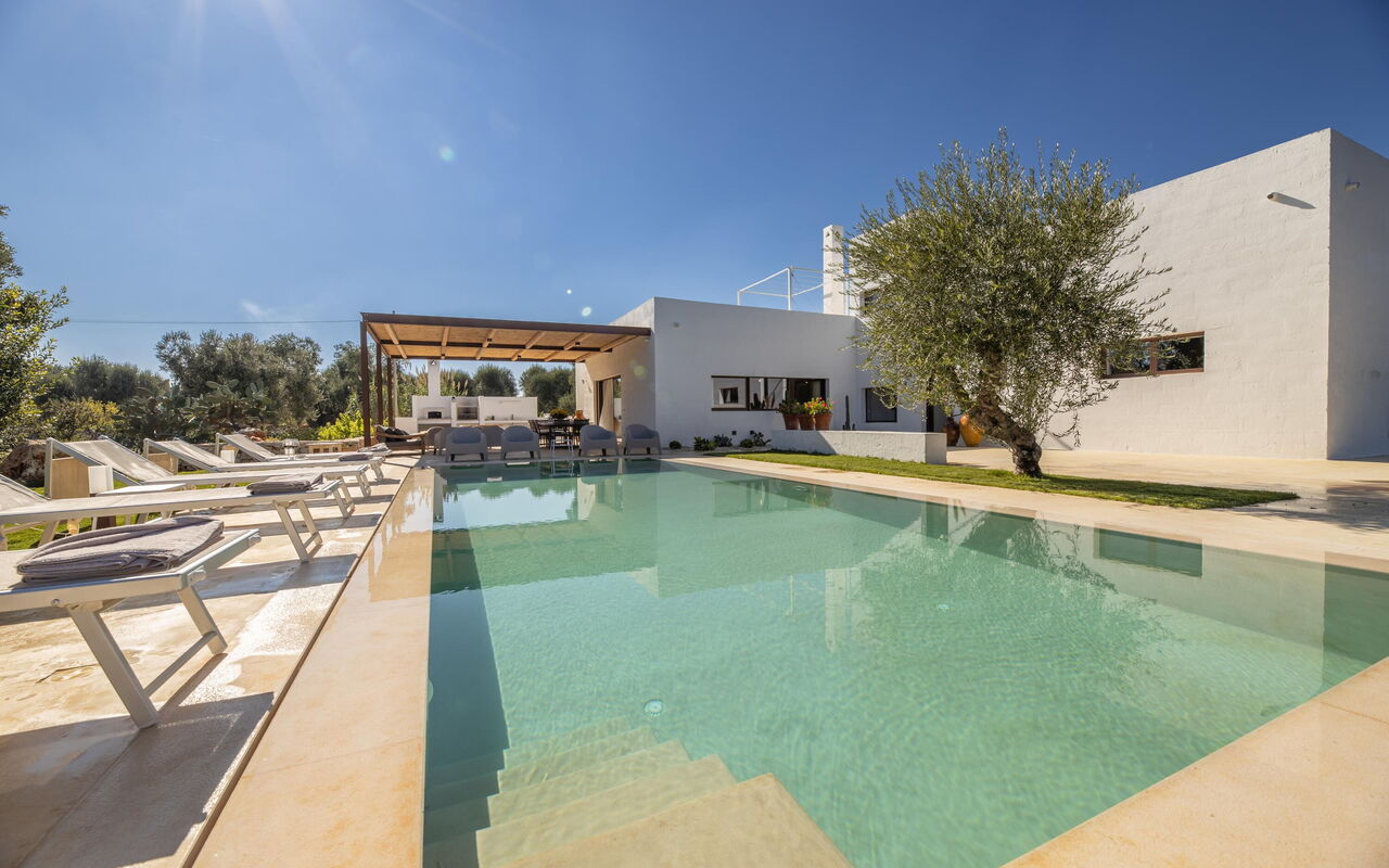 Villa Perla del Mare: basseng, Eksteriør, Utendørs