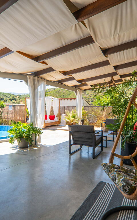 Casa del Miele: Balkong / terrasse / uteplass, basseng, Eksteriør, Utendørs