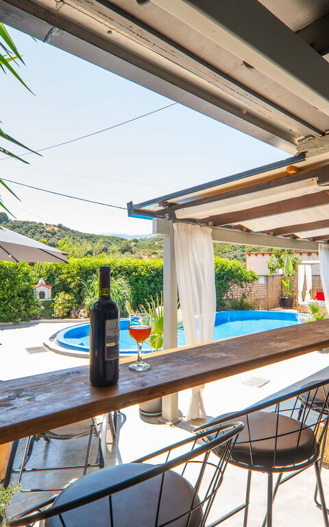 Casa del Miele: Balkong / terrasse / uteplass, basseng, Eksteriør, Utendørs