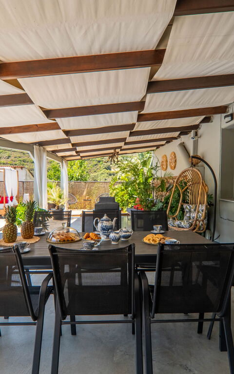 Casa del Miele: Balkong / terrasse / uteplass, basseng, Eksteriør, Utendørs