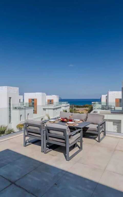 By the Beach - Aura Villa: Balkong / terrasse / uteplass, Eksteriør, Utendørs