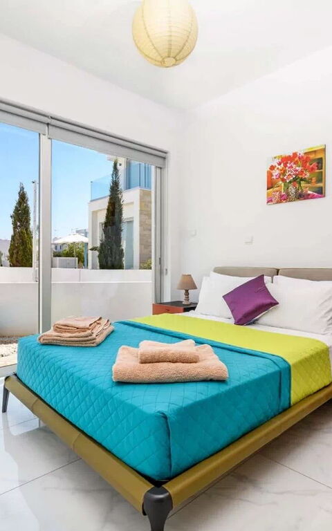 Mylos Lifestyle Seaview Villa #15: soverom