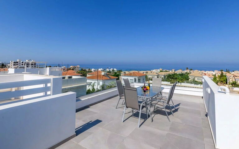 Mylos Lifestyle Seaview Villa #15: Balkong / terrasse / uteplass