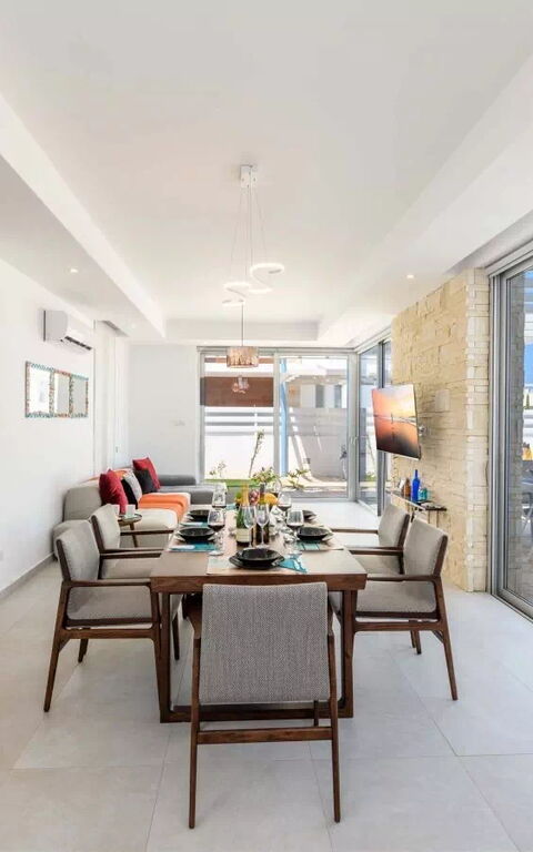 Mylos Lifestyle Seaview Villa #21: Lunsjrom