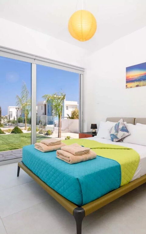 Mylos Lifestyle Seaview Villa #21: soverom