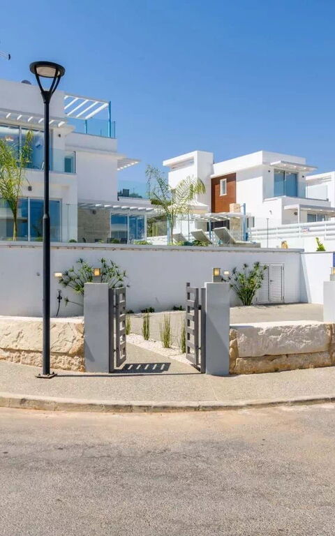 Mylos Lifestyle Seaview Villa #21: Hovedinngang