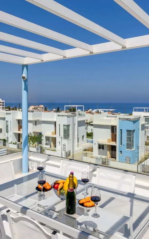 Mylos Lifestyle Seaview Villa #21: Balkong / terrasse / uteplass, Eksteriør, Utendørs