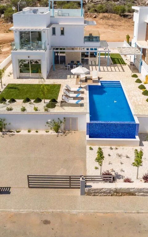 Mylos Lifestyle Seaview Villa #21: basseng