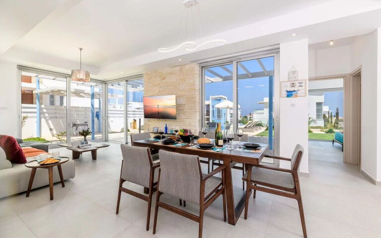 Mylos Lifestyle Seaview Villa #21: Lunsjrom, Stue