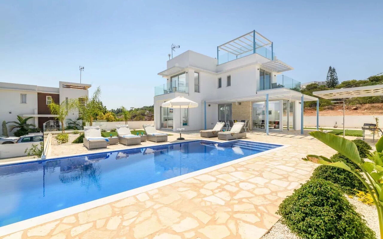 Mylos Lifestyle Seaview Villa #21: basseng, Eksteriør, Utendørs