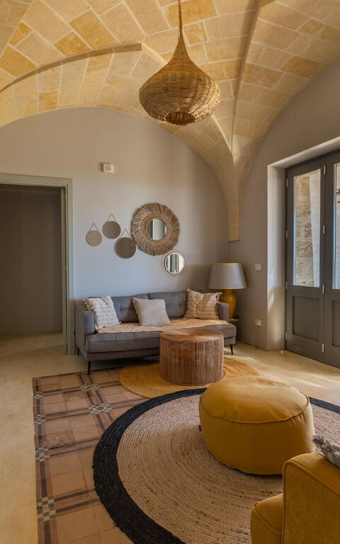 Villa del Cedro: Stue