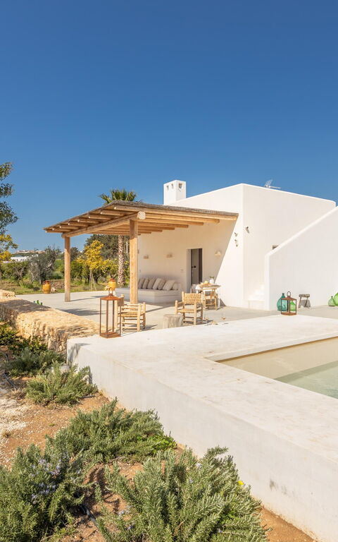 Villa Panacea: Balkong / terrasse / uteplass, basseng, Eksteriør, Hage, Utendørs