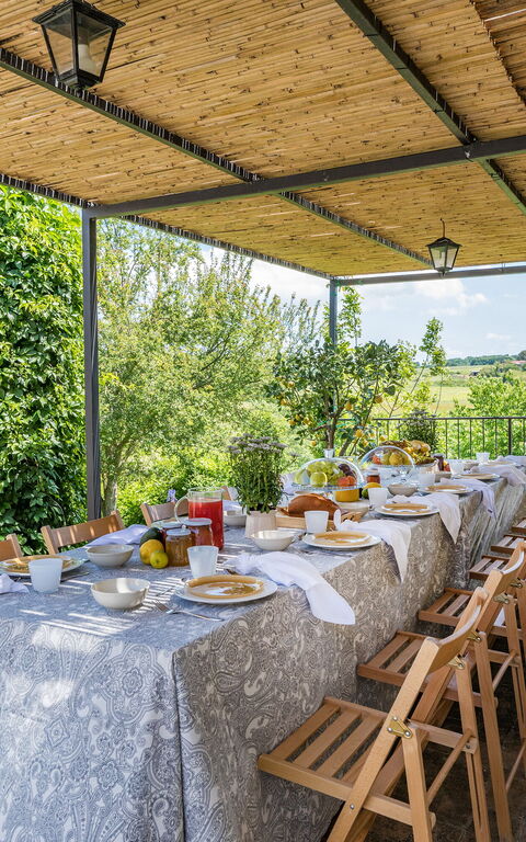 Villa a Casa di Giovanni: Balkong / terrasse / uteplass, Eksteriør, Utendørs