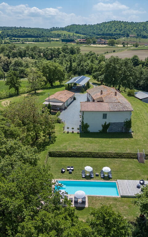 Villa a Casa di Giovanni: basseng, Visningar