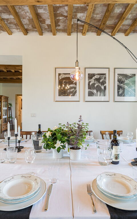 Villa a Casa di Giovanni: Lunsjrom, Stue