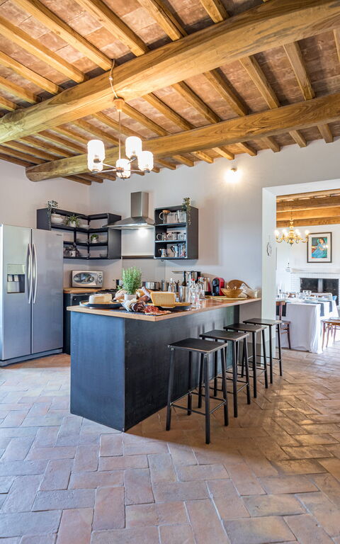 Villa a Casa di Giovanni: Kjøkken