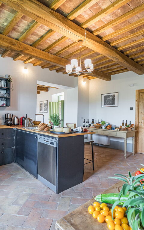 Villa a Casa di Giovanni: Kjøkken