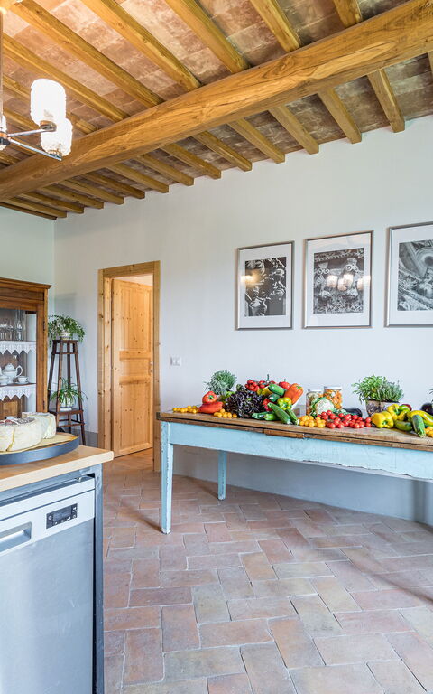 Villa a Casa di Giovanni: Kjøkken