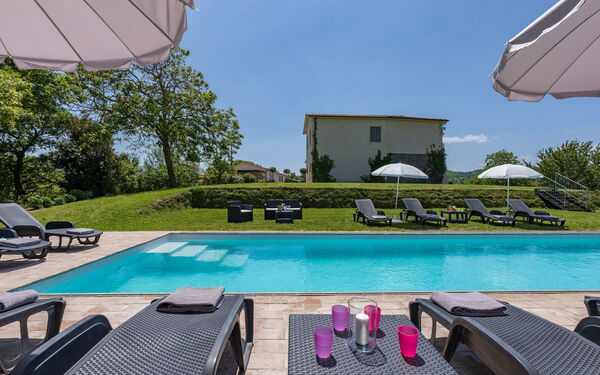 Villa a Casa di Giovanni: basseng, Eksteriør, Hage, Utendørs